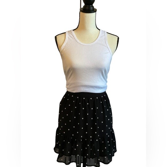 Michael Kors Tiered Mini Skirt Size S - Picture 2 of 4